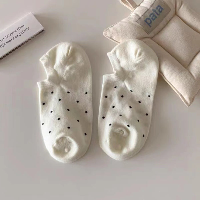 Wholesale Socks, short socks, shallow mouth pure cotton invisible socks, solid color, no shedding, versatile, breathable boat