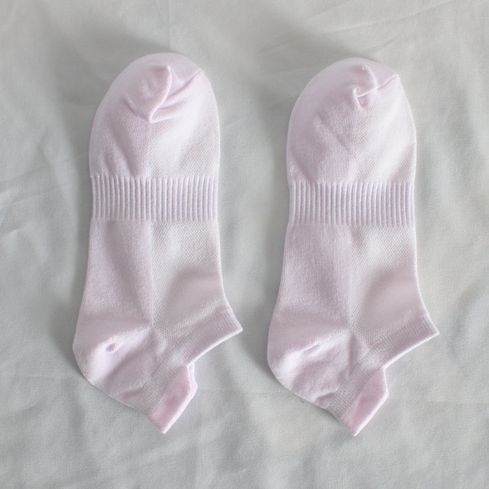 Wholesale Sports socks, breathable mesh running socks, thin boat socks, low cut, shallow mouth