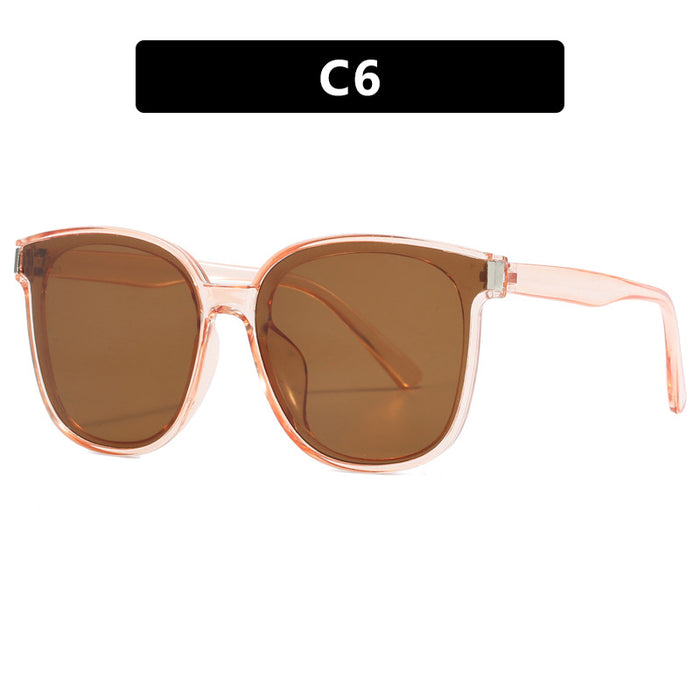 Wholesale Sunglasses with retro large frame and high-end feel, UV resistant sunglasses
