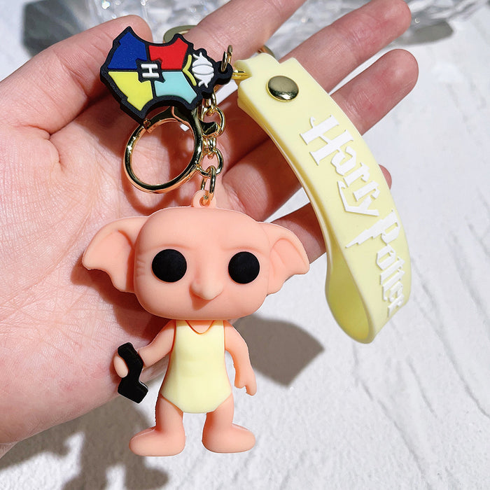 Wholesale Anime Silicone Cartoon Pendant Bag Pendant Keychains