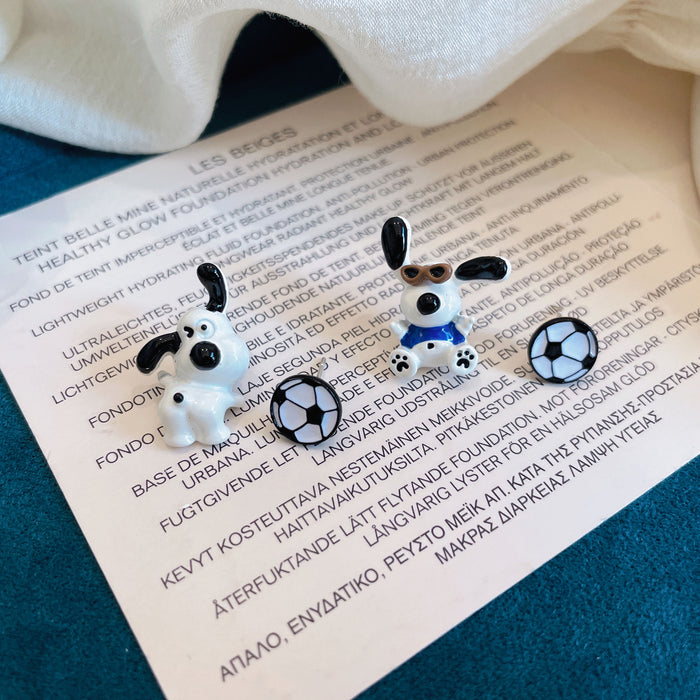 Wholesale Cute Fun Silver Needle Earrings