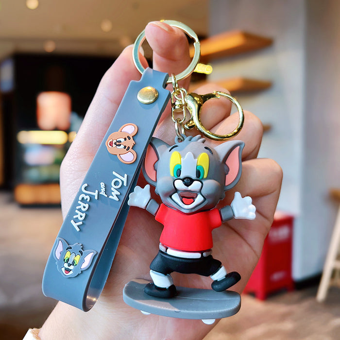 Wholesale Cartoon Cute PVC Keychain JDC-KC-NLu024