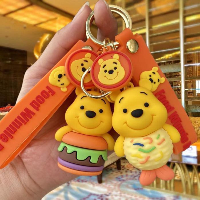 Wholesale Silicone Cartoon Doll Keychain JDC-KC-MingT103