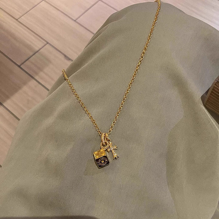 Wholesale Stylish,  versatile,  and exquisite cross necklace