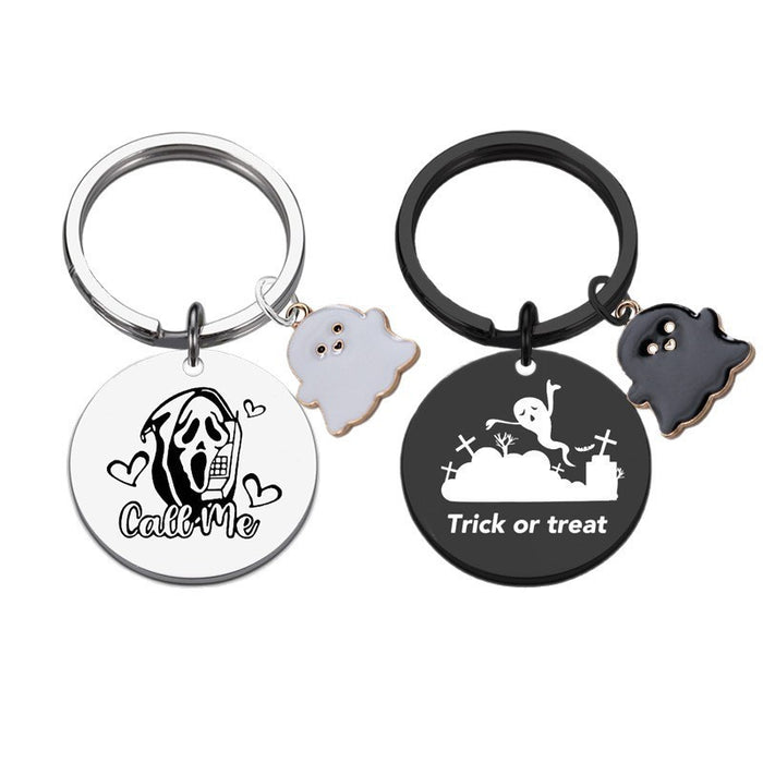 Wholesale  Design Stainless Steel Keychain Car Key Accessory Gift MOQ: 3