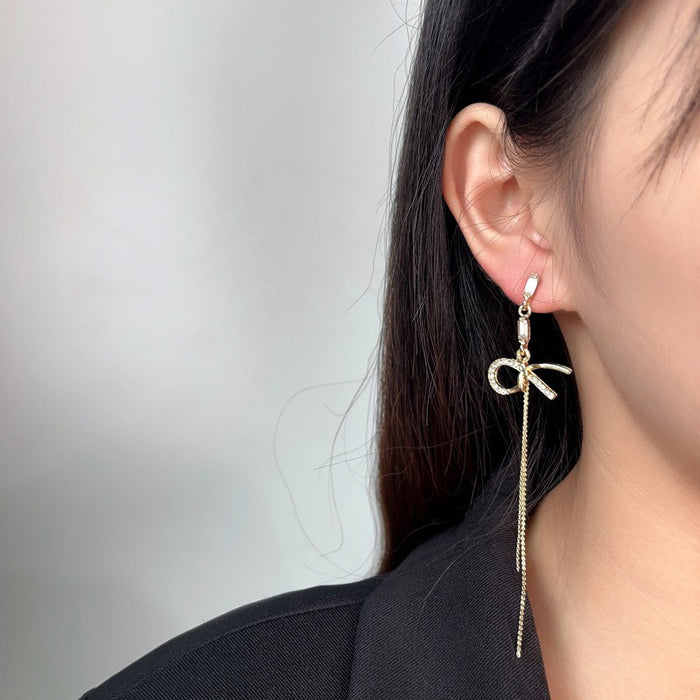 Wholesale Long Round  Tassel Earrings