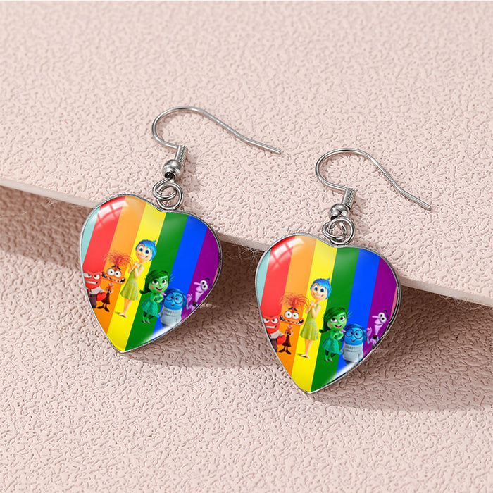 Wholesale Stainless Steel Heart Earrings JDC-ES-KaLu007