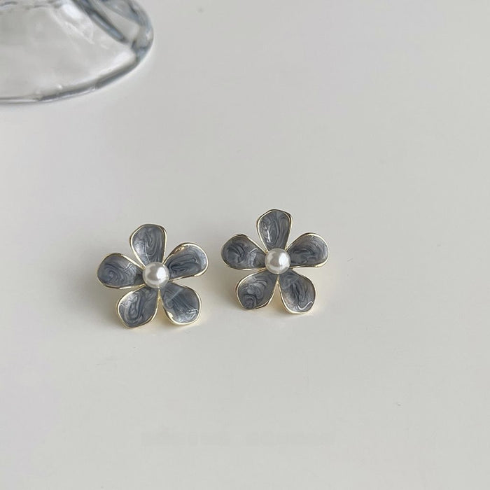 Wholesale Advanced and luxurious style collection with silver needles, fashionable new earrings, versatile earrings with temperament