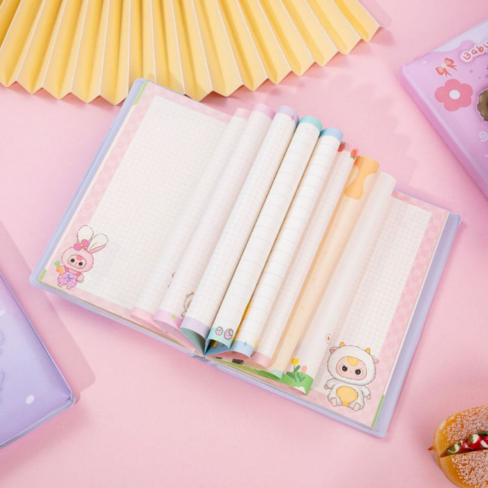 Wholesale A5 Cute Cartoon 3D  Hand Ledger Notebook