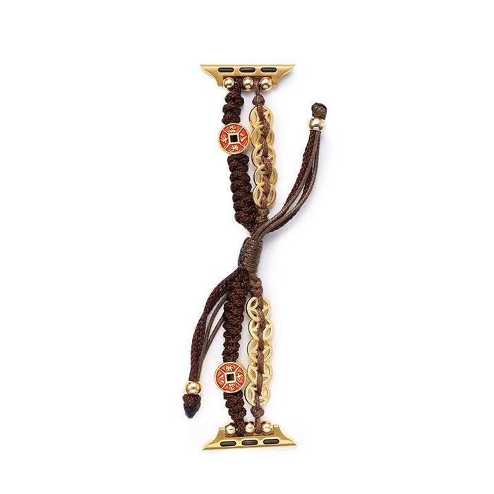 Wholesale Watch Bands Summer Vintage Multifunctional Woven Soft Case Full-Cover