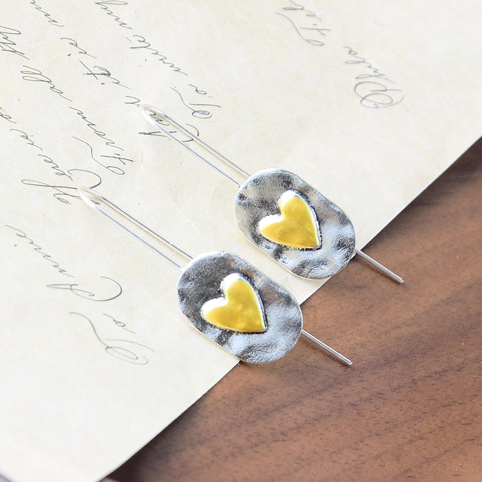 Wholesale Fashionable romantic love retro earrings exquisite high-end temperament versatile earrings accessories for women