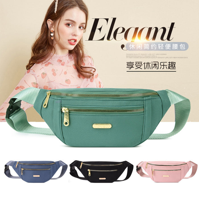 Wholesale Sports Shoulder Bag Multi-Layer Versatile Laser Waist Bag Chest Bag Crossbody Bag