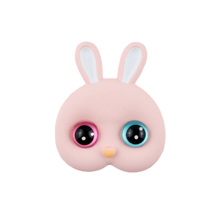 Wholesale Cartoon heterochromatic rabbit phone stand