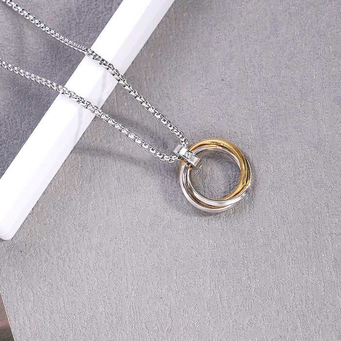 Wholesale Pendant Stainless Steel Necklace JDC-NE-Zheq008