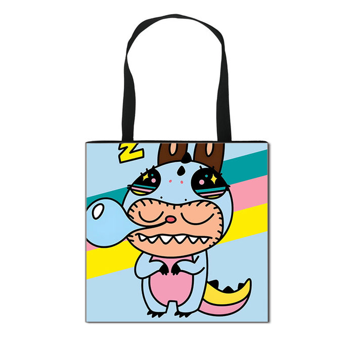 Wholesale Shopping Bag Cute Storage Bag Polyester Satchel Large Capacity  Bag