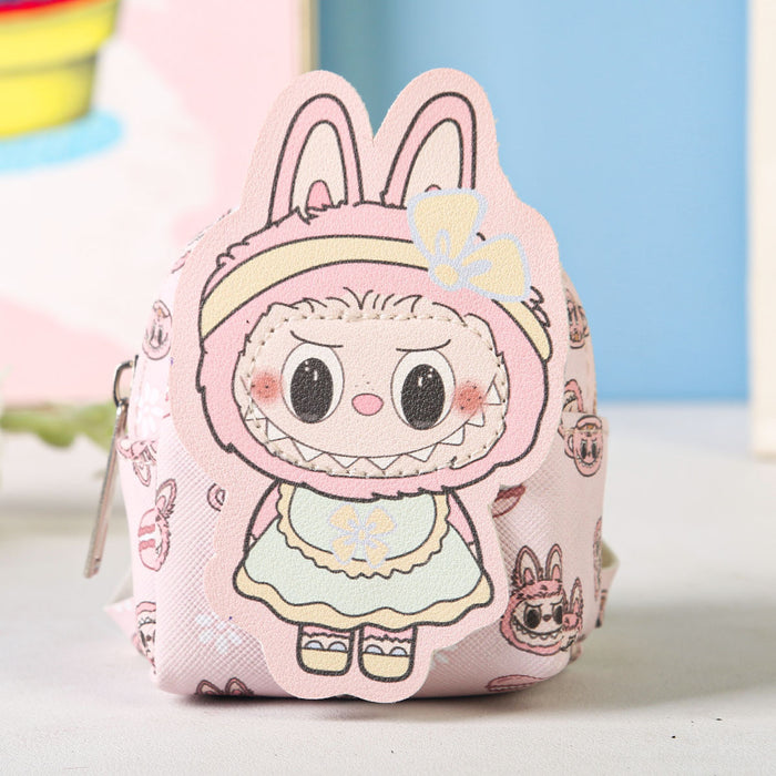 Wholesale Cute Coin Purse Keychain Cartoon Storage Doll Key Bag Doll Machine Grabber Pendant