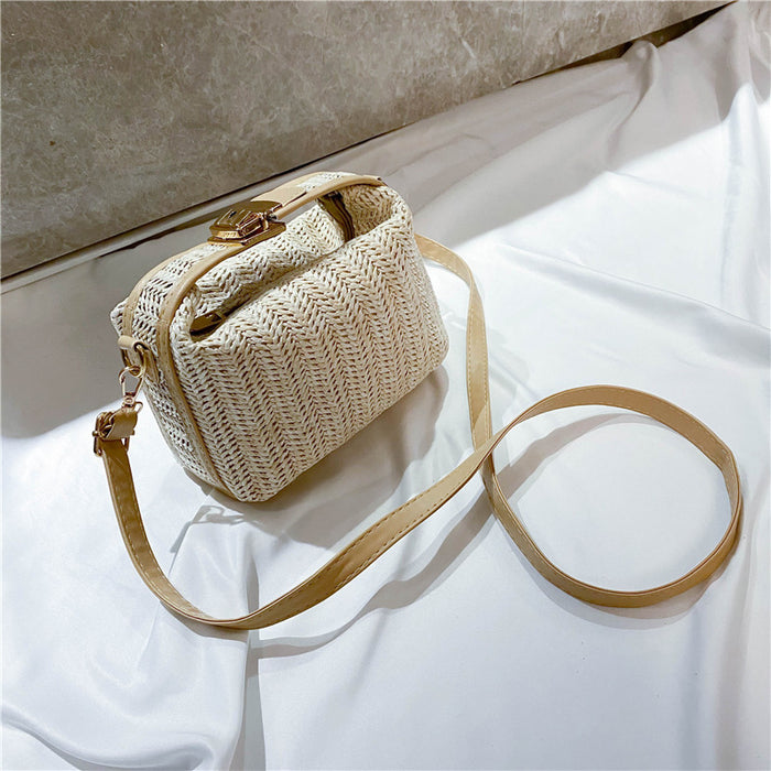 Wholesale Versatile crossbody bag, minimalist single shoulder woven handbag