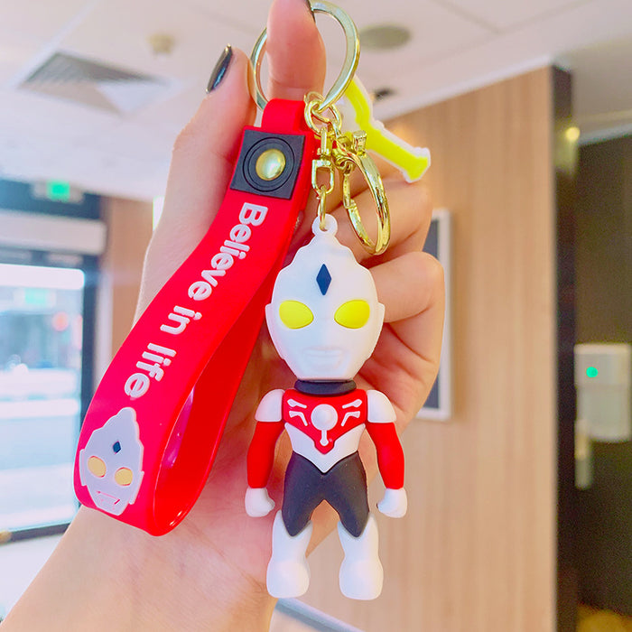 Wholesale Cartoon Doll  PVC Keychain JDC-KC-LiuFan007