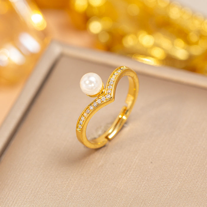 Wholesale Vintage Gold Plated Geometric Hollow Out Ring Adjustable Jewelry Accessory MOQ≥2