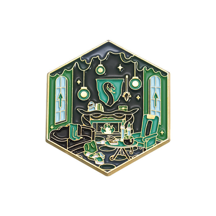 Wholesale Movie Merchandise Cartoon Magic Academy Brooch