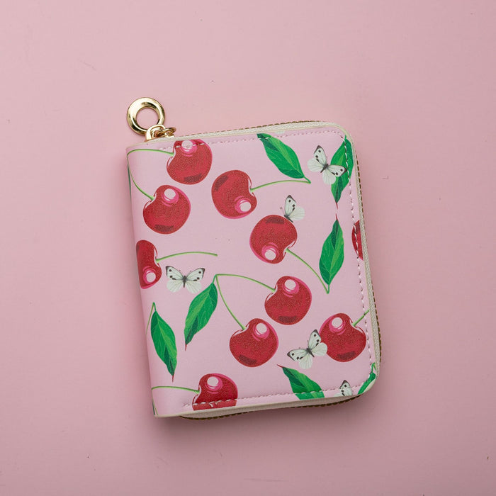 Wholesale Cute fruit pattern PU waterproof  kids wallet
