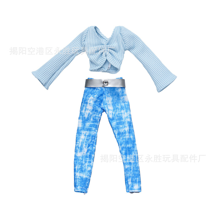Wholesale Autumn clothes,  fresh and simple clothing mini design baby clothes girls'  toys