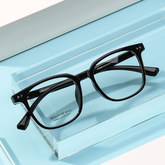 Wholesale New fashionable square optical frame can be paired with myopia glasses, retro popular personalized glasses