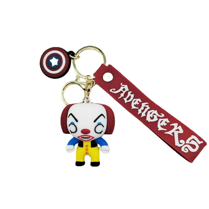 Wholesale Keychain Silicone Doll Pendant Car Bag Small Pendant