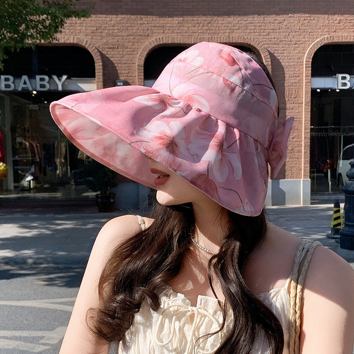 Wholesale Sunshade hat, large brim, thin design, breathable fisherman hat, outdoor travel, sun protection, beach protection