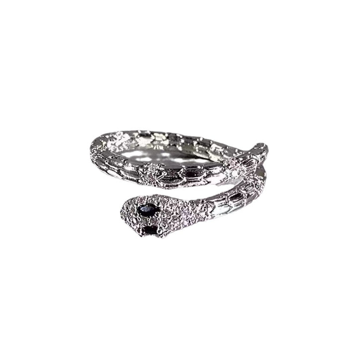 Wholesale Spirit snake ring, female niche design, high-end couple pairing ring, fashionable personality, index finger ring, male