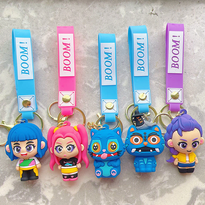 Wholesale KPOP anime merchandise keychains