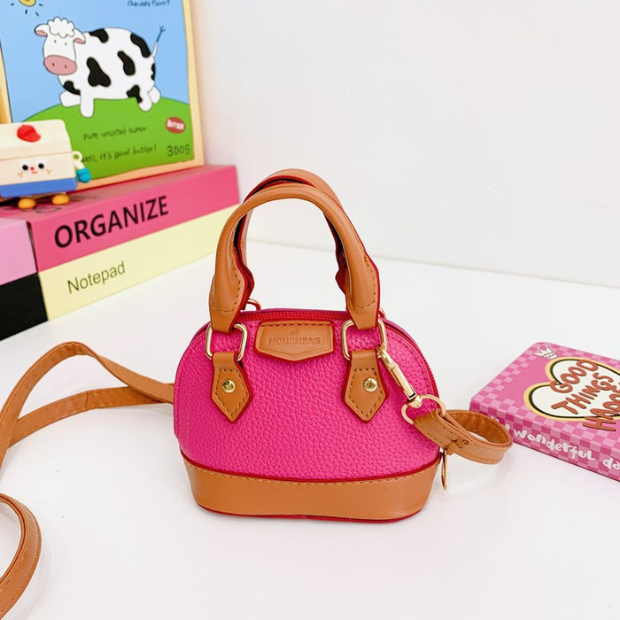 Wholesale Children's Shell Bag Large Capacity Baby Girl's Shoulder Crossbody Coin Purse