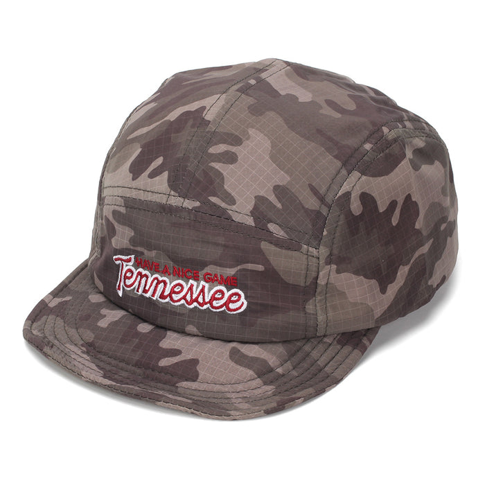 Wholesale Trendy Lightweight Plaid Camouflage Baseball Cap with Letter Embroidery Summer Street Fashion Accessory