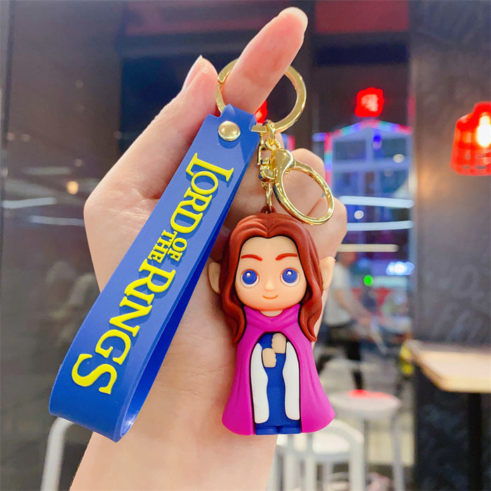 Wholesale Cartoon Elf Prince Keychain