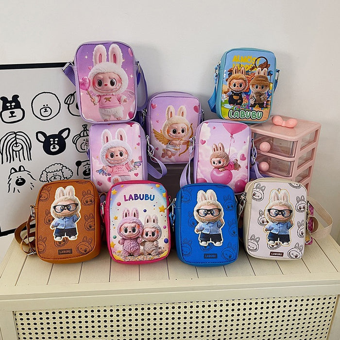 Wholesale Cartoon Crossbody Bag Soft Cute Large Capacity  Bag