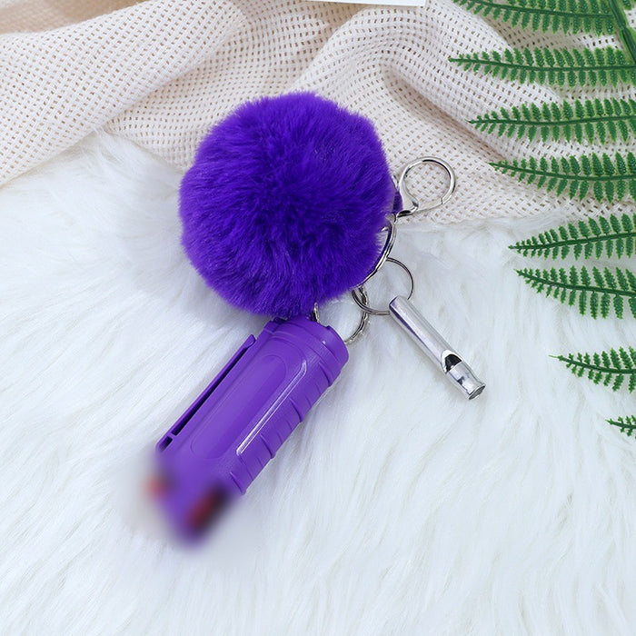 Wholesale Portable Multifunctional Fur Ball Keychain JDC-KC-Jinl006