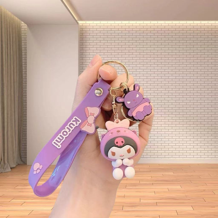 Wholesale Keychain Pendant Doll Cartoon Car Keychain Accessories Bag Pendant