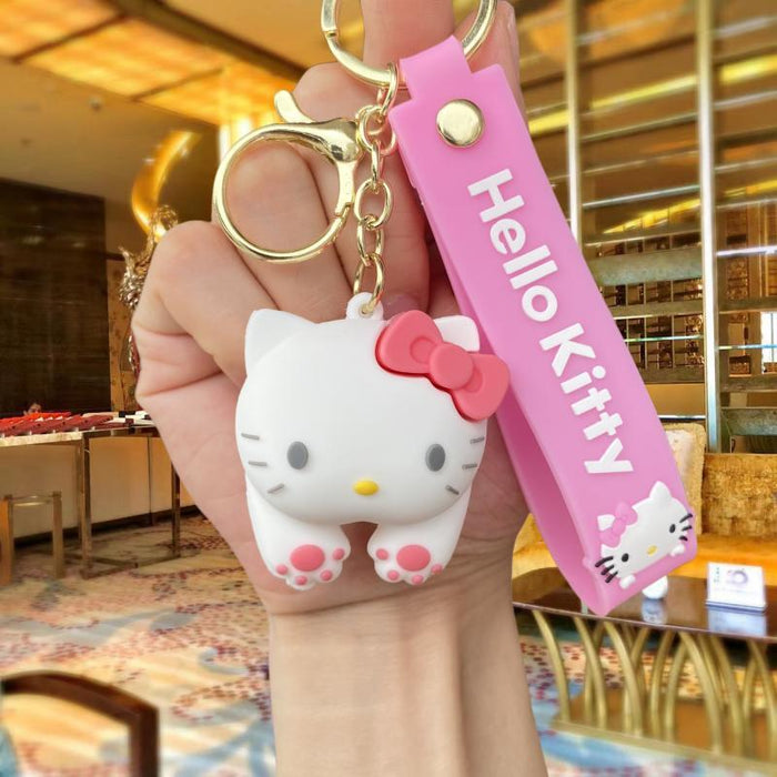 Wholesale Cartoon Silicone Doll Keychain JDC-KC-MingT120