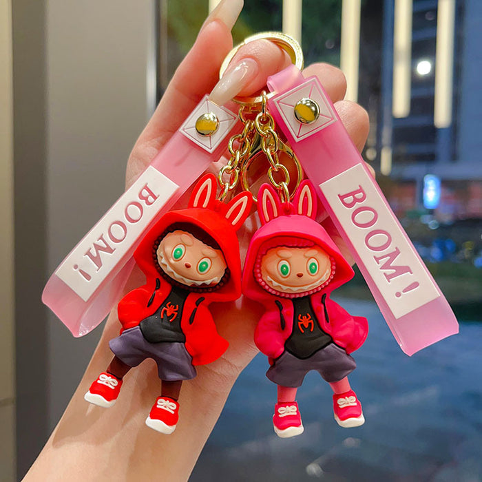 Wholesale Little Sheep Keychain Car Ornament Bag Pendant Gift Cross-Border