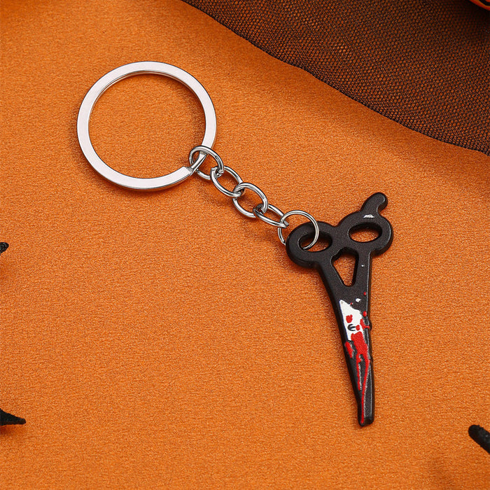 Wholesale  Plastic Horror Tool Keychain Decorative Accessory Gift for Party MOQ:2