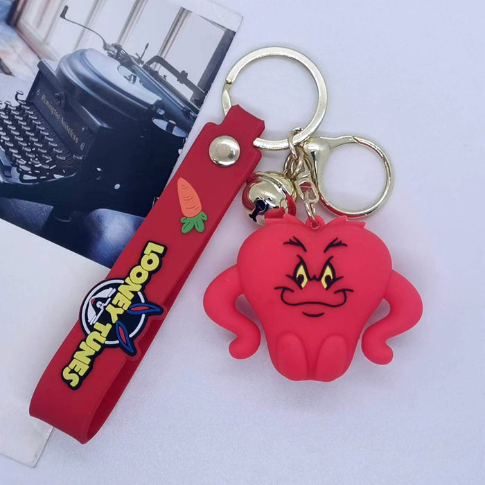 Wholesale Cartoon doll rabbit brother Duck Key Chain pendant bag car key chain accessories gift
