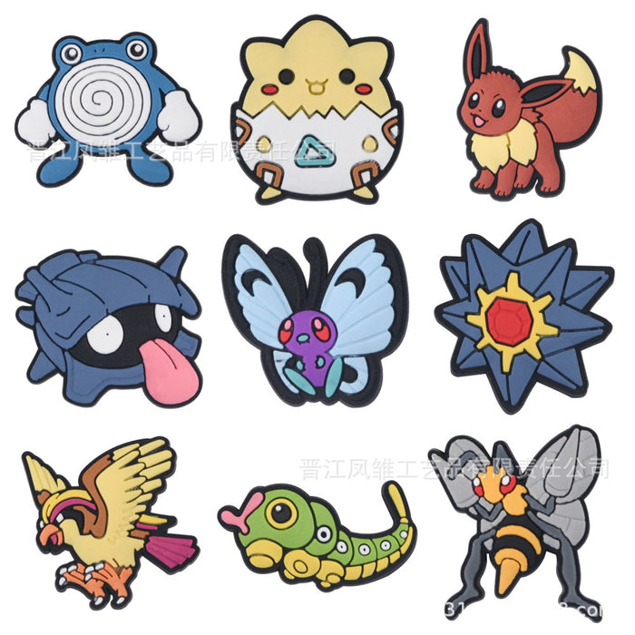 Wholesale 50pcs Cartoon Shoes Charms shoe buckle DIY accessories