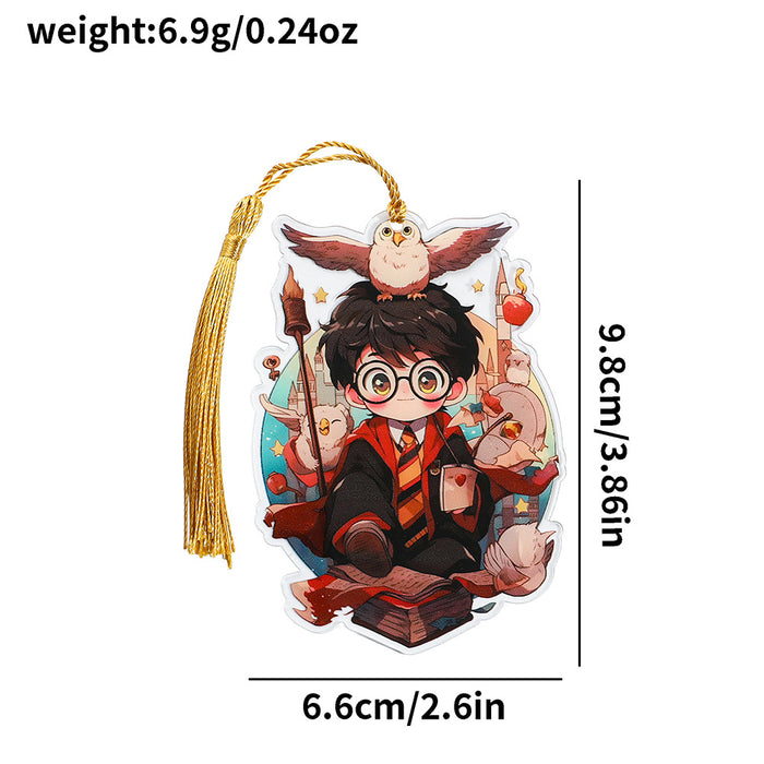 Wholesale Peripheral Bookmark Acrylic Tassel Pendant