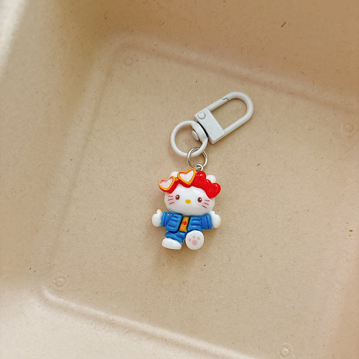 Wholesale Cartoon keychain pendant, cute bag decoration, student backpack accessories