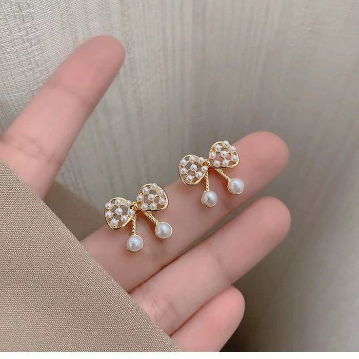 Wholesale Square Cat's Eye Alloy Earrings JDC-ES-Chengx004