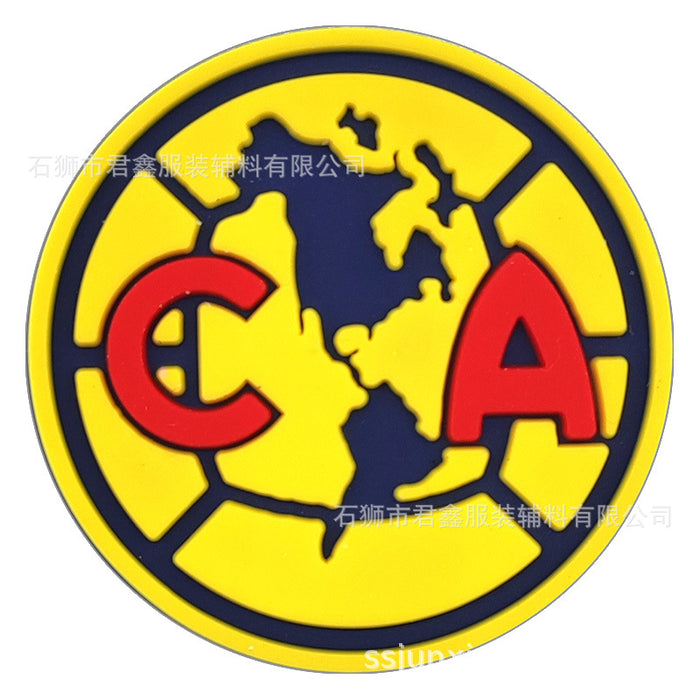 Wholesale 50pcs Football team standard Jersey Shoes Charms