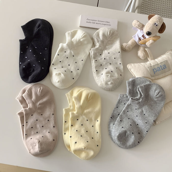 Wholesale Cotton sweat absorbing breathable socks, short socks, shallow mouth invisible socks