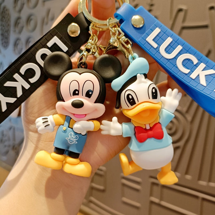 Wholesale Silicone Cartoon Doll Keychain JDC-KC-MingT227