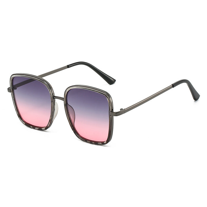 Wholesale Square fashion sunglasses, personalized UV resistant sunglasses, wholesale of women's sunglasses