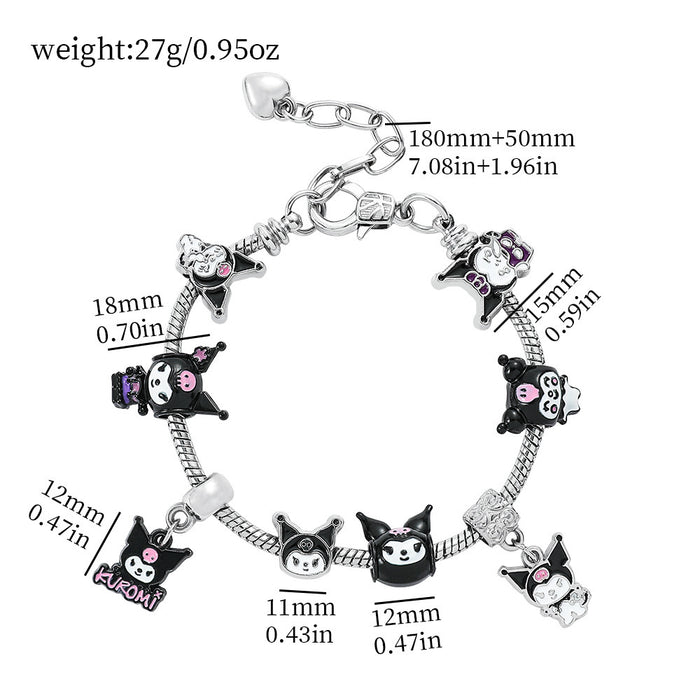 Wholesale Anime Bracelet Diy Beaded Loose Bead Bracelet JDC-BT-ZhuoS012